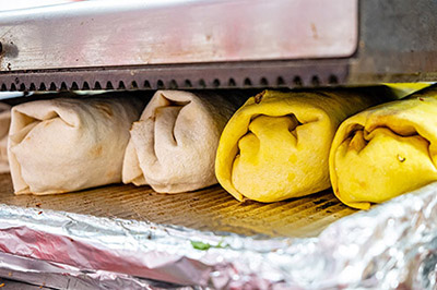 Обжарить шаурму