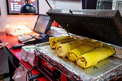 Шаурма на гриле